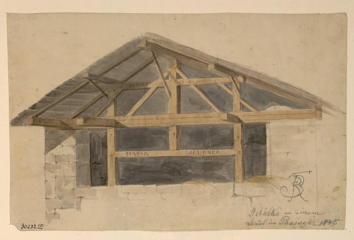 Rudolf Weyr, Skizzenblatt, Inv. Nr.: 30272/151