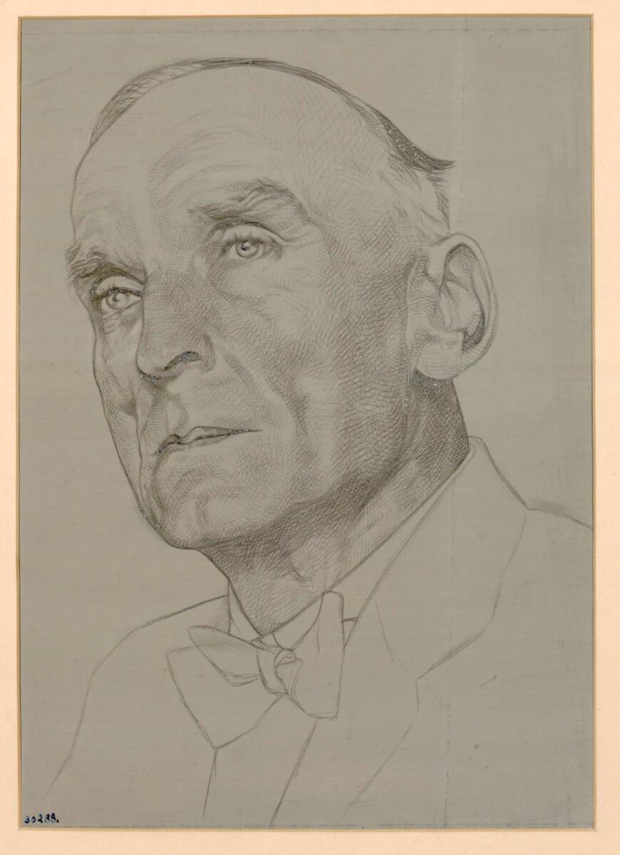 Graf Franz Revertera (leicht geneigter Männerkopf), Carl Anton Reichel