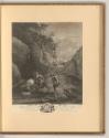 Nicolas Berghem. Vol. II., Landschaft: Hirtin und Hirte treiben Tiere ins Wasser, Inv. Nr.: Hol…