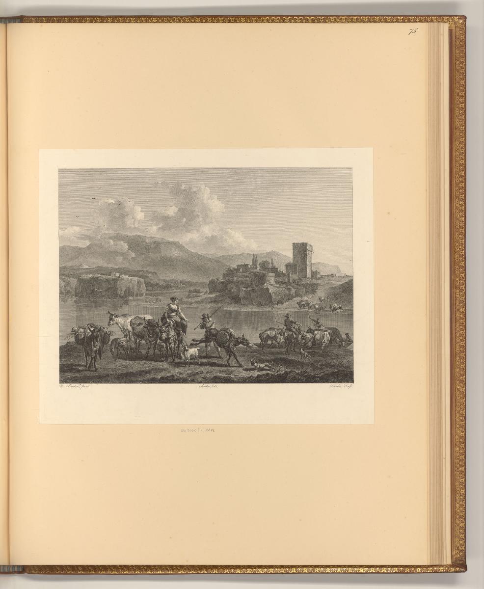 Nicolas Berghem. Vol. II., Pastorale Landschaft, Inv. Nr.: Holland nach Sektionen II/62, H/II/6…