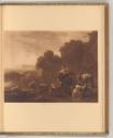 Nicolas Berghem. Vol. II., Schäfer transportiert Tiere auf einem Kahn, Inv. Nr.: Holland nach S…