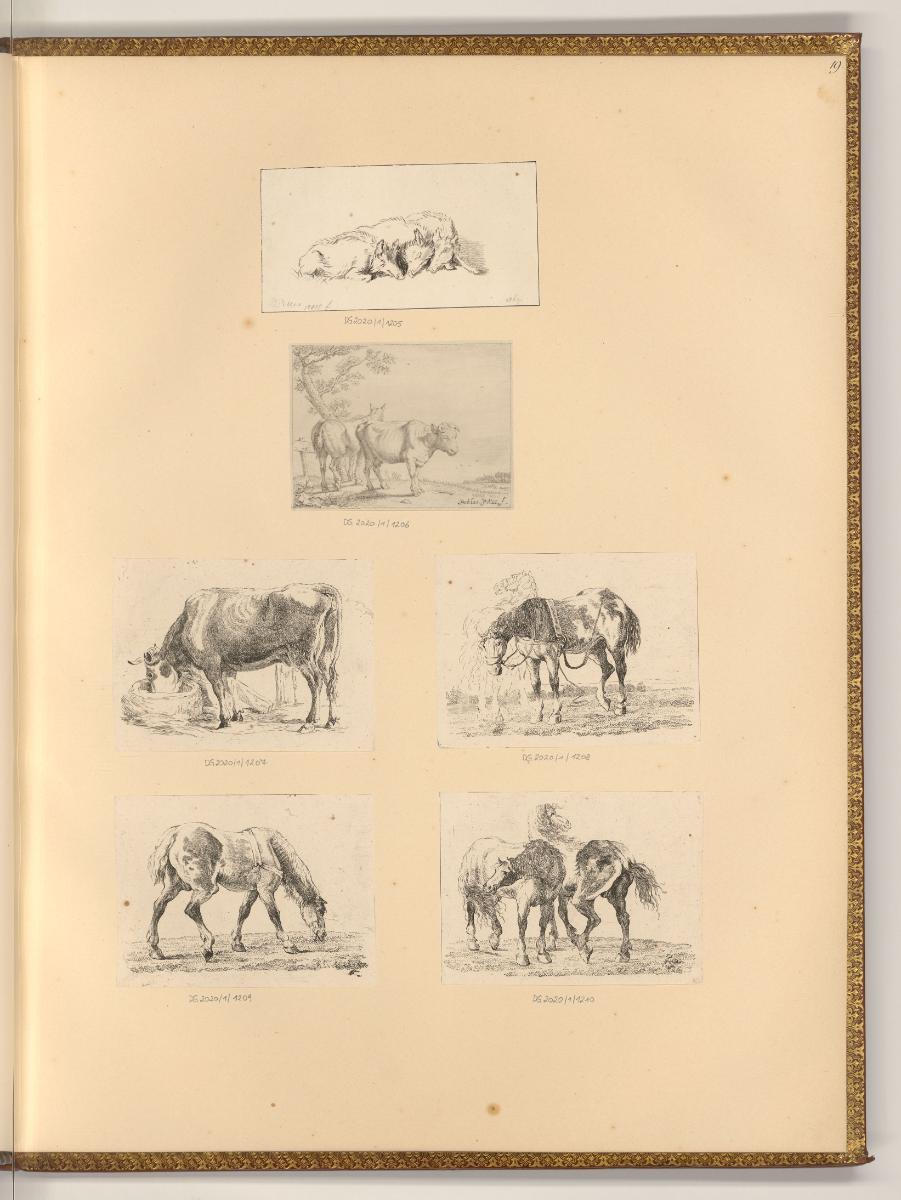 Paul Potter; J. van der Ulft; Henri Verschuring; Guillaume Kalf; Barent Graat; Pierre Bredael e…