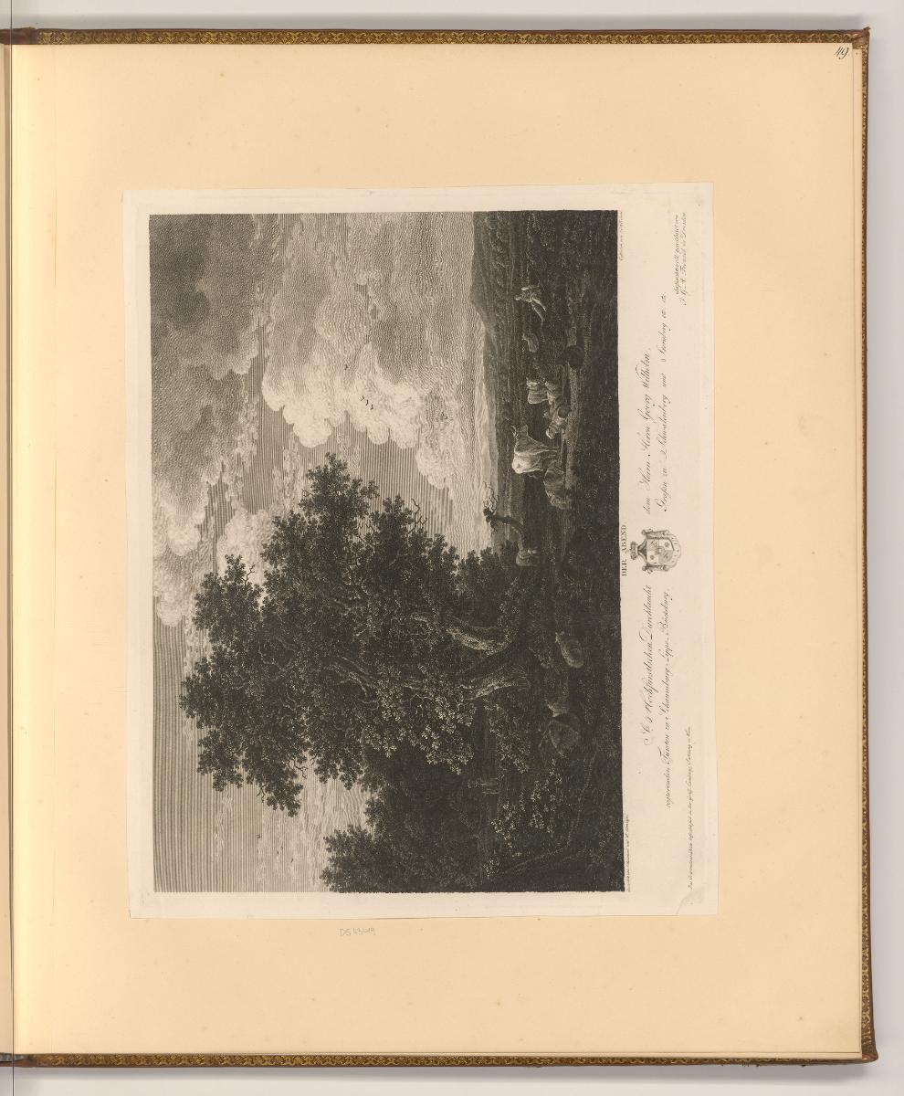 Salomon et Jakob Ruisdael. Reinier de Vries. Meindert Hobbema. Dekker. C. Dubois., Der Abend, I…