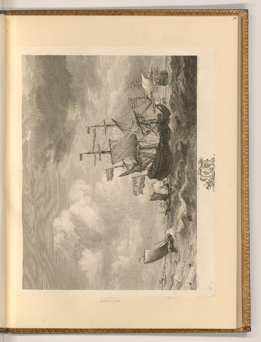 A. van der Kabel; L. Bakhuysen; Guillaume v. d. Velde; Jean van de Kapelle; Jean Hackaert; K. d…