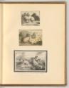 F. Monaville. R. Brakenburg. J. Verkolie. P. van Bloemen. et autres, Liegende Schafe, Ziegen un…