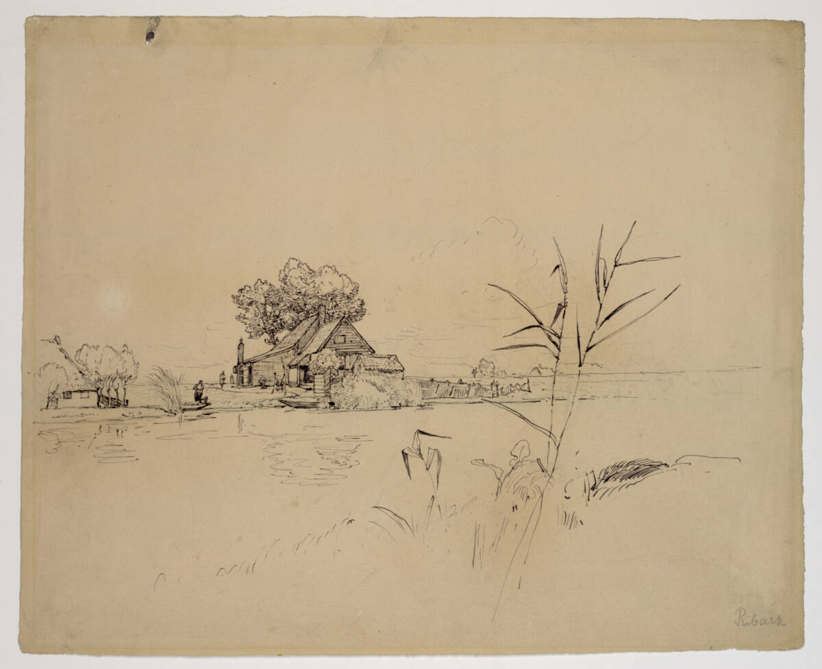 Flusslandschaft, Rudolf Ribarz
