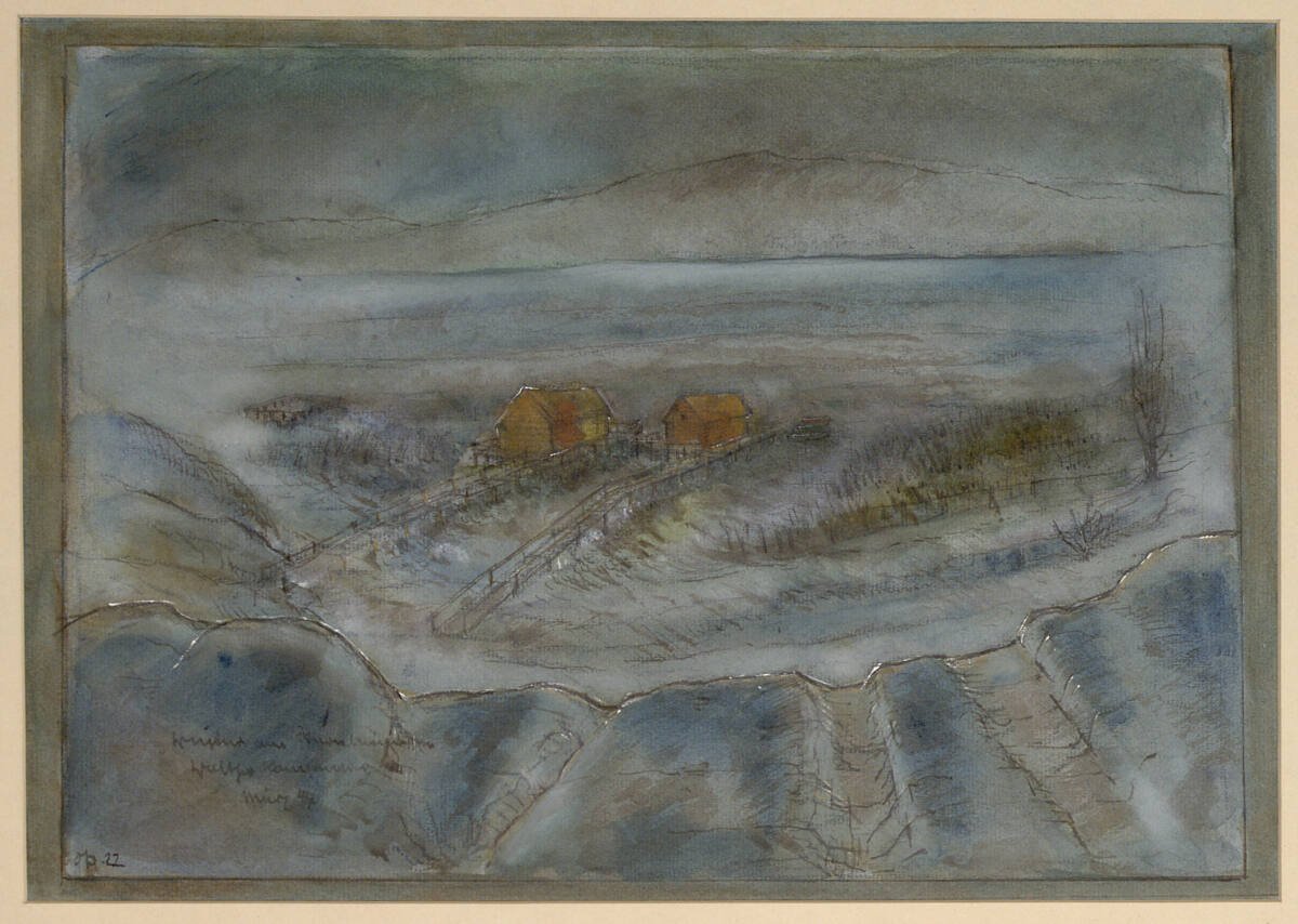 Winter am Starnberger See, Walter Kampmann, 1944