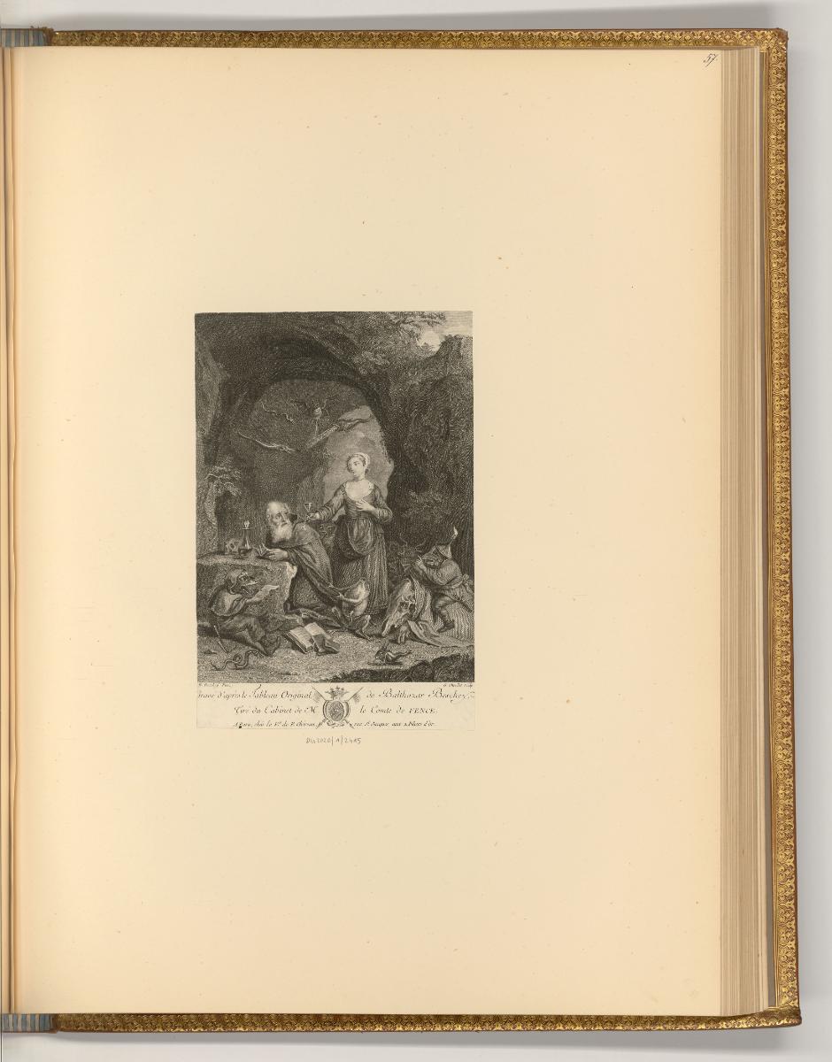 Cornelis Pronk. Jaques de Witt. Cornelis Troost. et autres, Die Versuchungen des heiligen Anton…