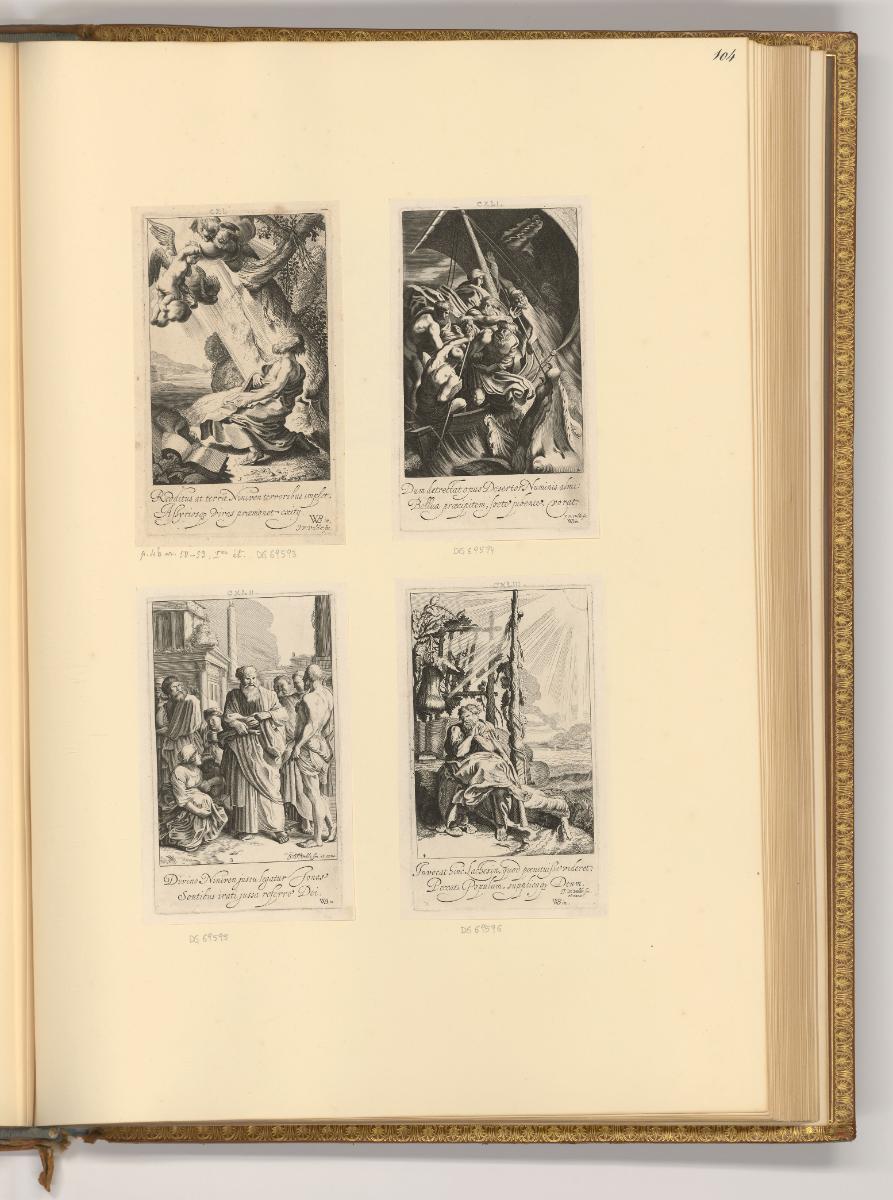 Esias en Jan van den Velde, Szenen aus der Geschichte des Jonas, Inv. Nr.: Holland nach Sektion…