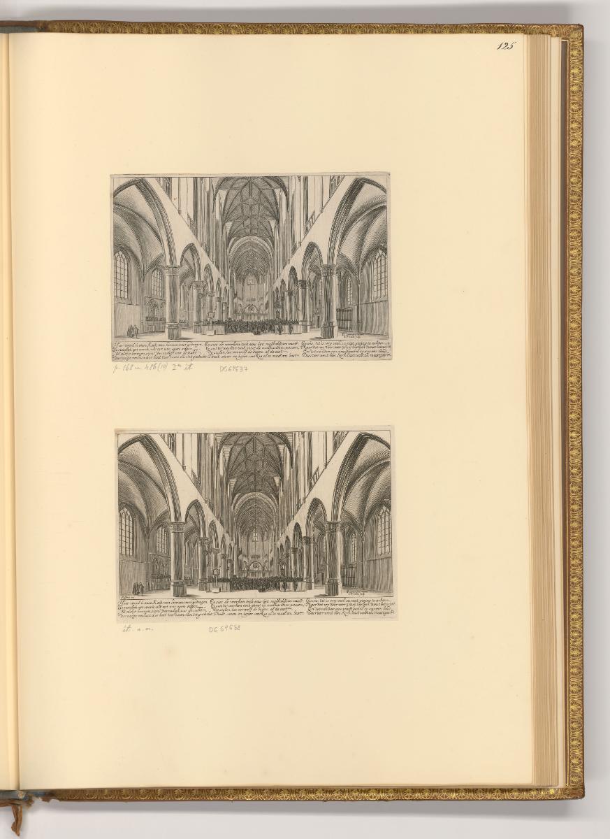 Esias en Jan van den Velde, Innenansicht der St. Bavo Kirche in Haarlem, Inv. Nr.: Holland nach…