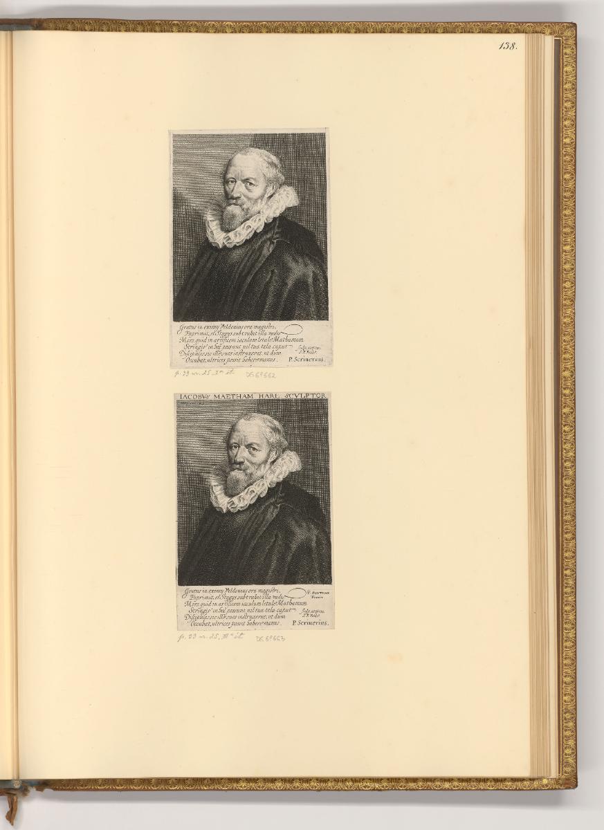 Esias en Jan van den Velde, Porträt Jacob Matham, Inv. Nr.: Holland nach Sektionen III/7, H/III…
