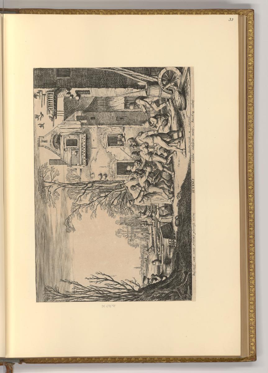 Esias en Jan van den Velde, Winter, Inv. Nr.: Holland nach Sektionen III/7, H/III/7/32