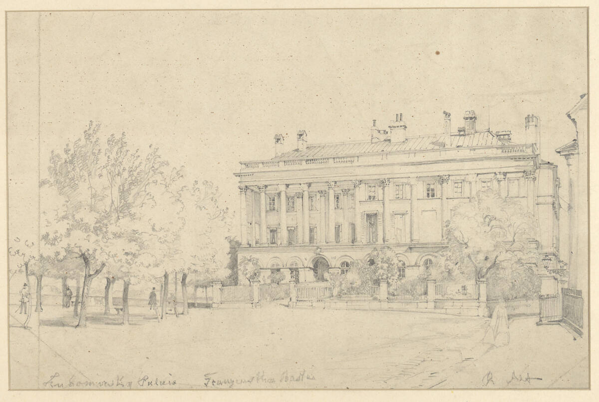 Palais Lubomirsky, Rudolf von Alt