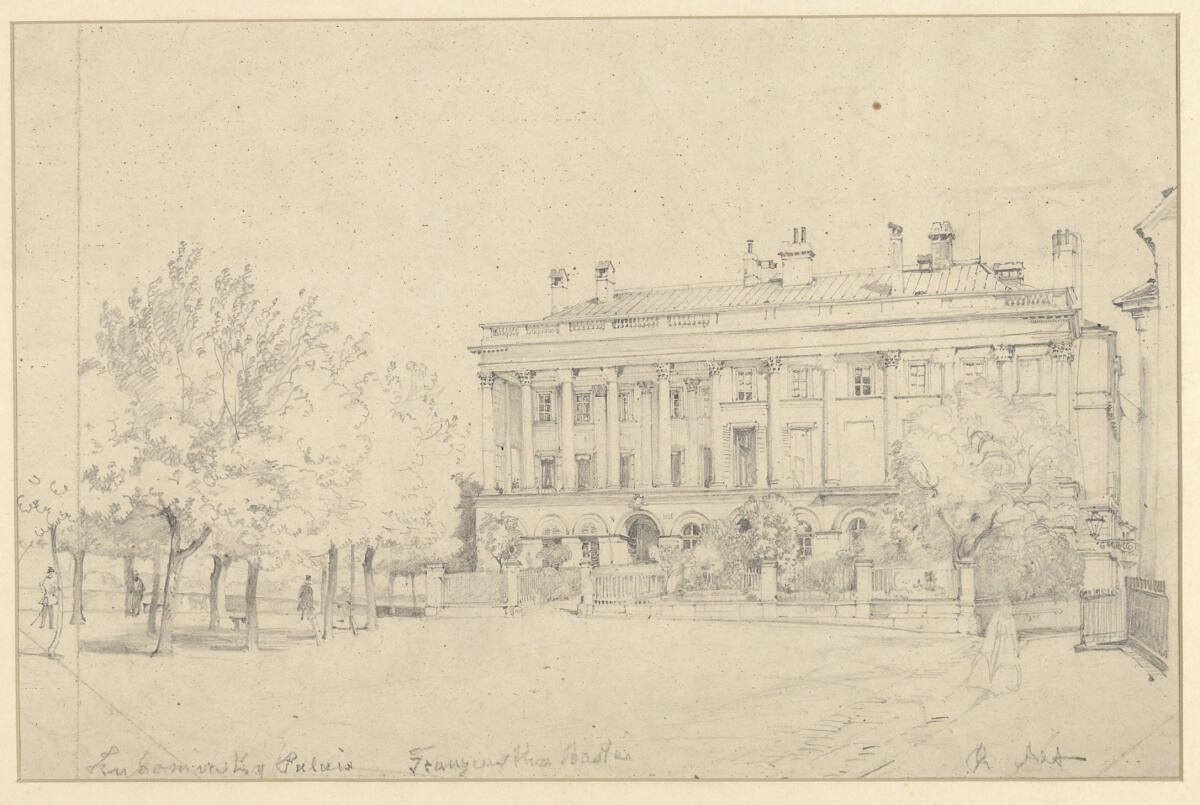 Rudolf von Alt, Palais Lubomirsky, Inv. Nr.: 30859