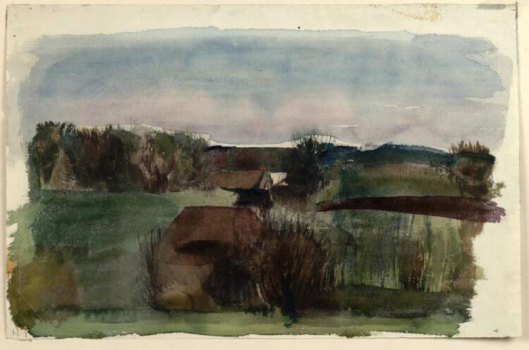 Margret Bilger, Herbstliche Landschaft, Inv. Nr.: 30951r
