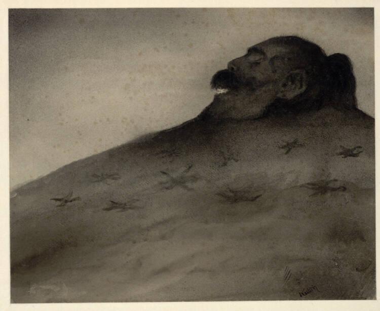 Alfred Kubin, Hünengrab, Inv. Nr.: 31356