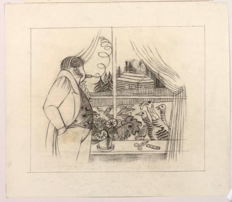 Alfred Wickenburg, 13. Der Hühnerhof, Inv. Nr.: 31408