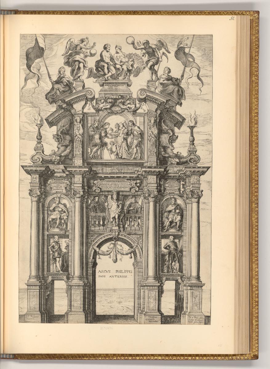 Théodore van Thulden., Arcus Philippei Pars Anterior, Inv. Nr.: Holland nach Sektionen III/12, …