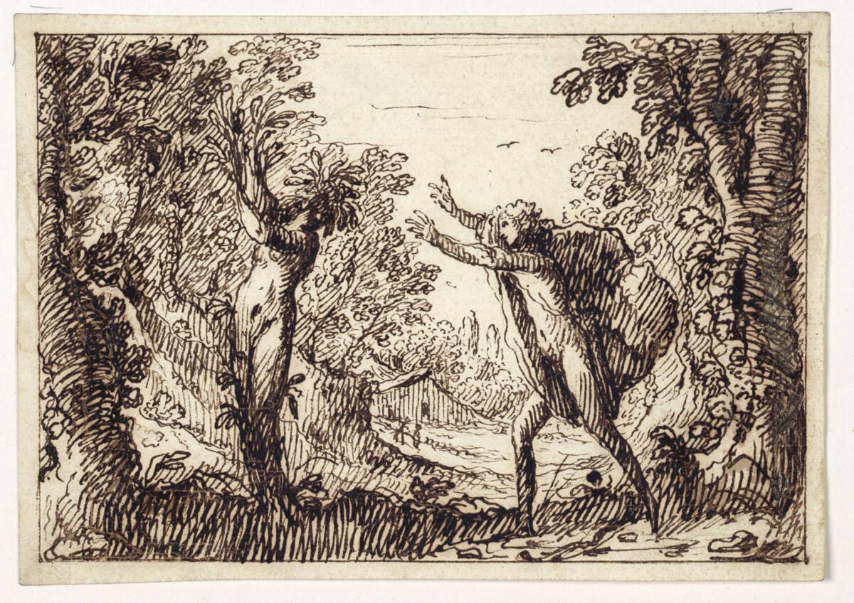 Anonym, Apoll und Daphne, Inv. Nr.: 31457
