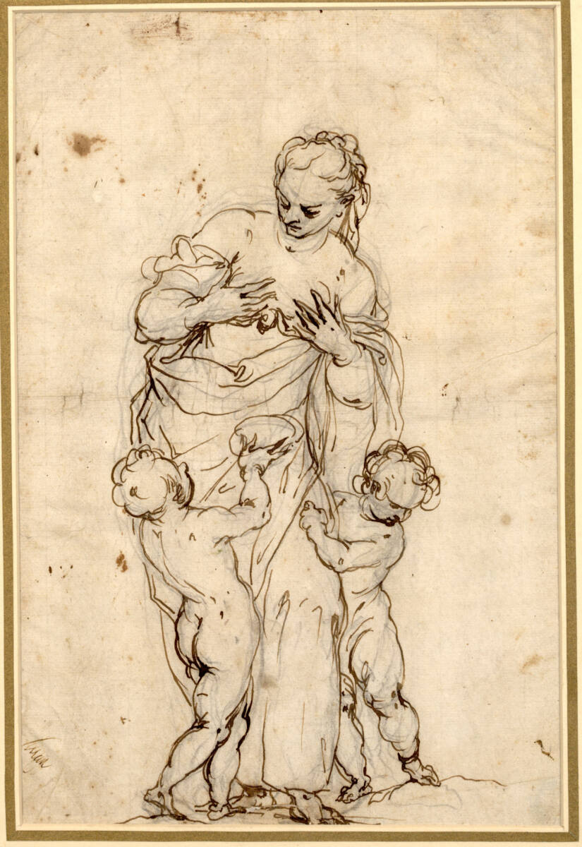 Allegorie der Caritas, Alessandro Maganza