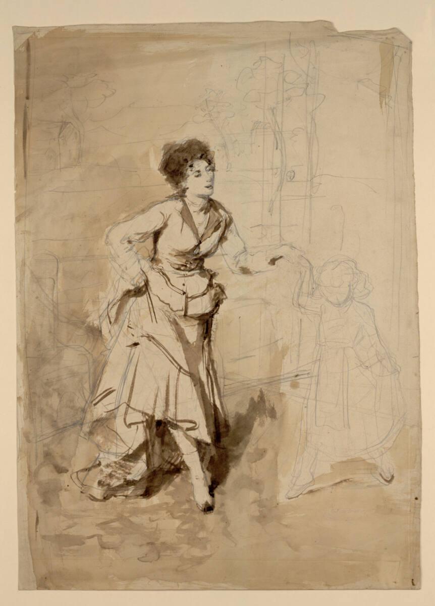 Cecil van Haanen, Brustbild einer jungen Frau, Inv. Nr.: 31696