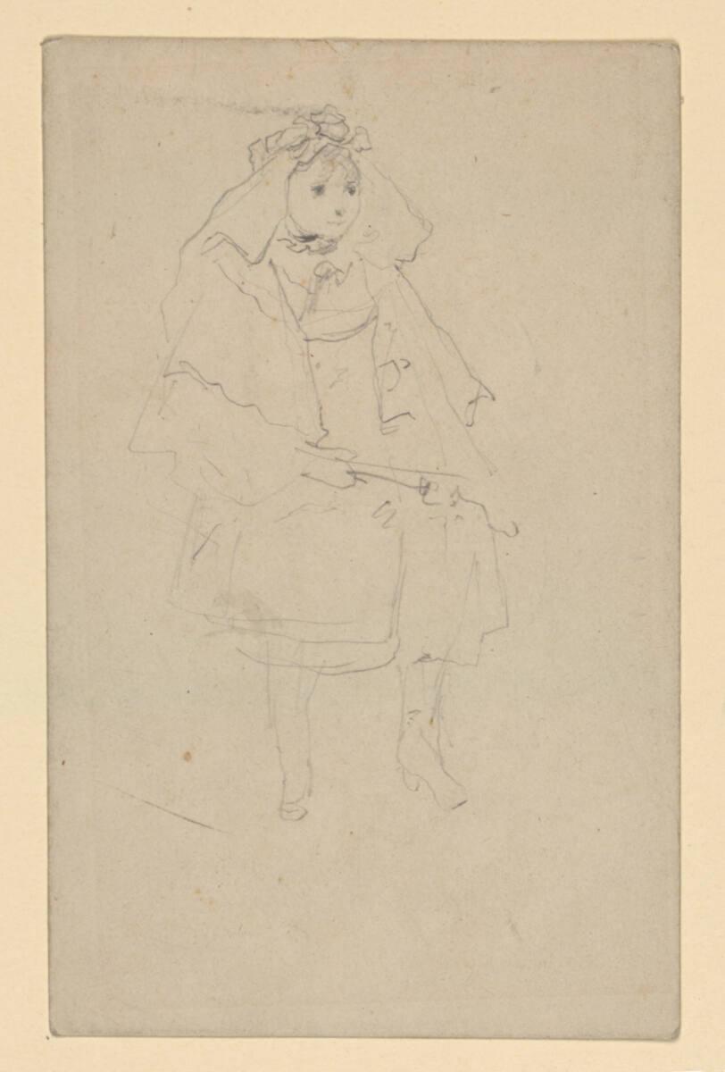 Cecil van Haanen, Kleines Mädchen, Inv. Nr.: 32164r