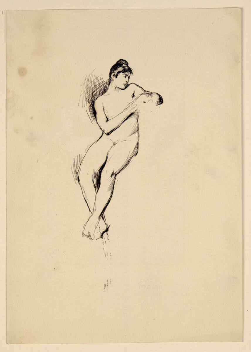 Weibliche Aktstudie, Cecil van Haanen