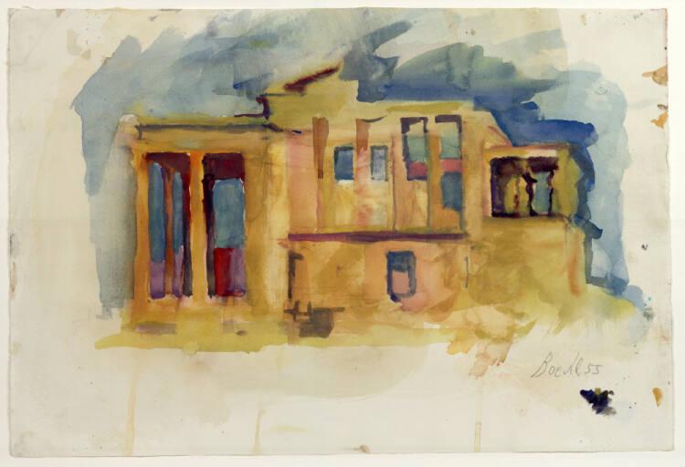 Herbert Boeckl, Das Erechtheion der Akropolis von Athen, Inv. Nr.: 32408