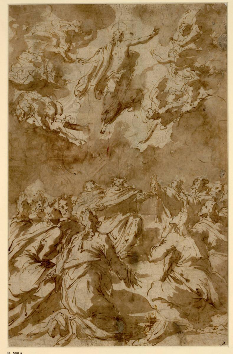 Anonym, Christi Himmelfahrt, Inv. Nr.: 32567r