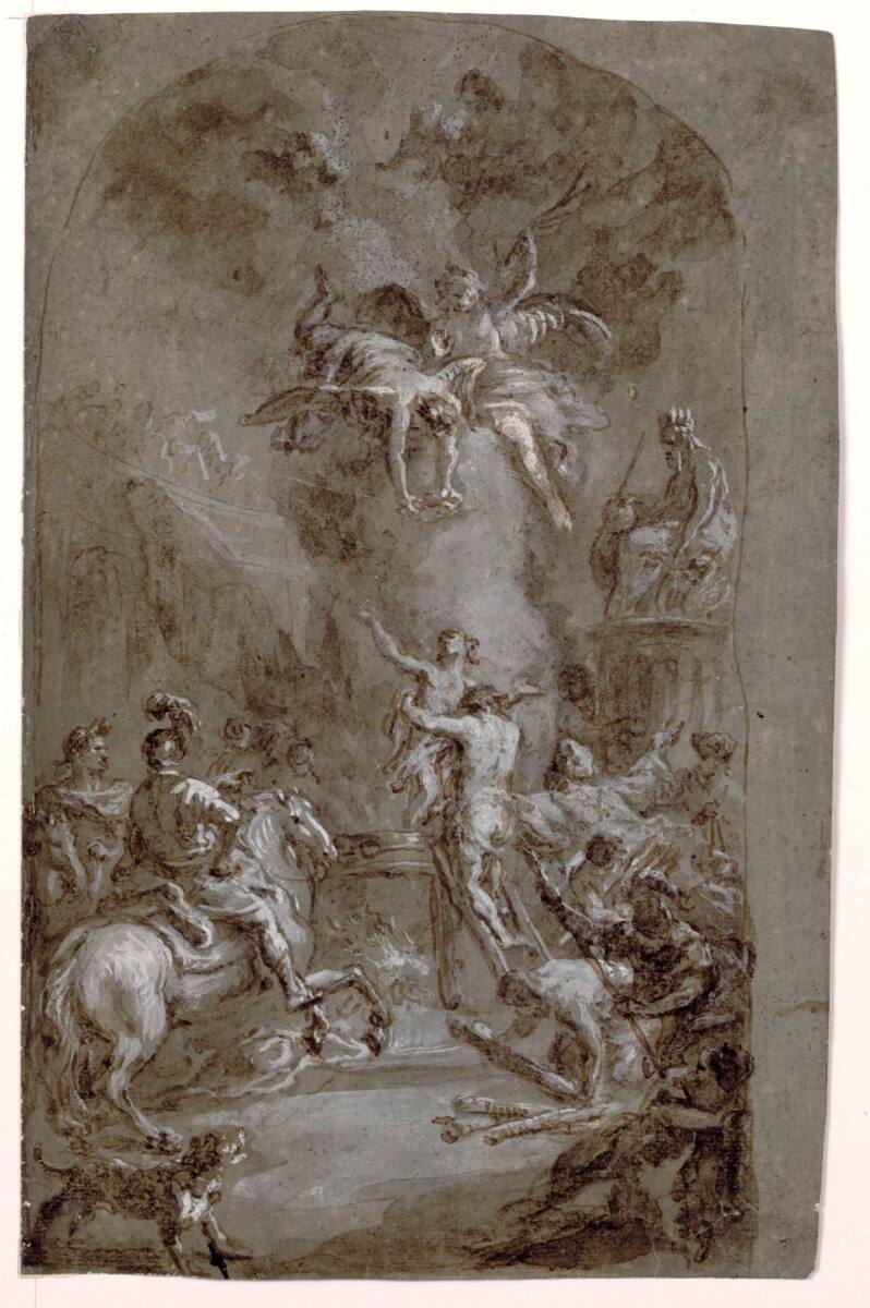 Martyrium des heiligen Veit, Martin Johann Schmidt