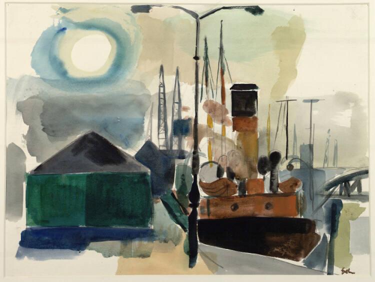 Robert Schmitt, Hafen, Inv. Nr.: 32840