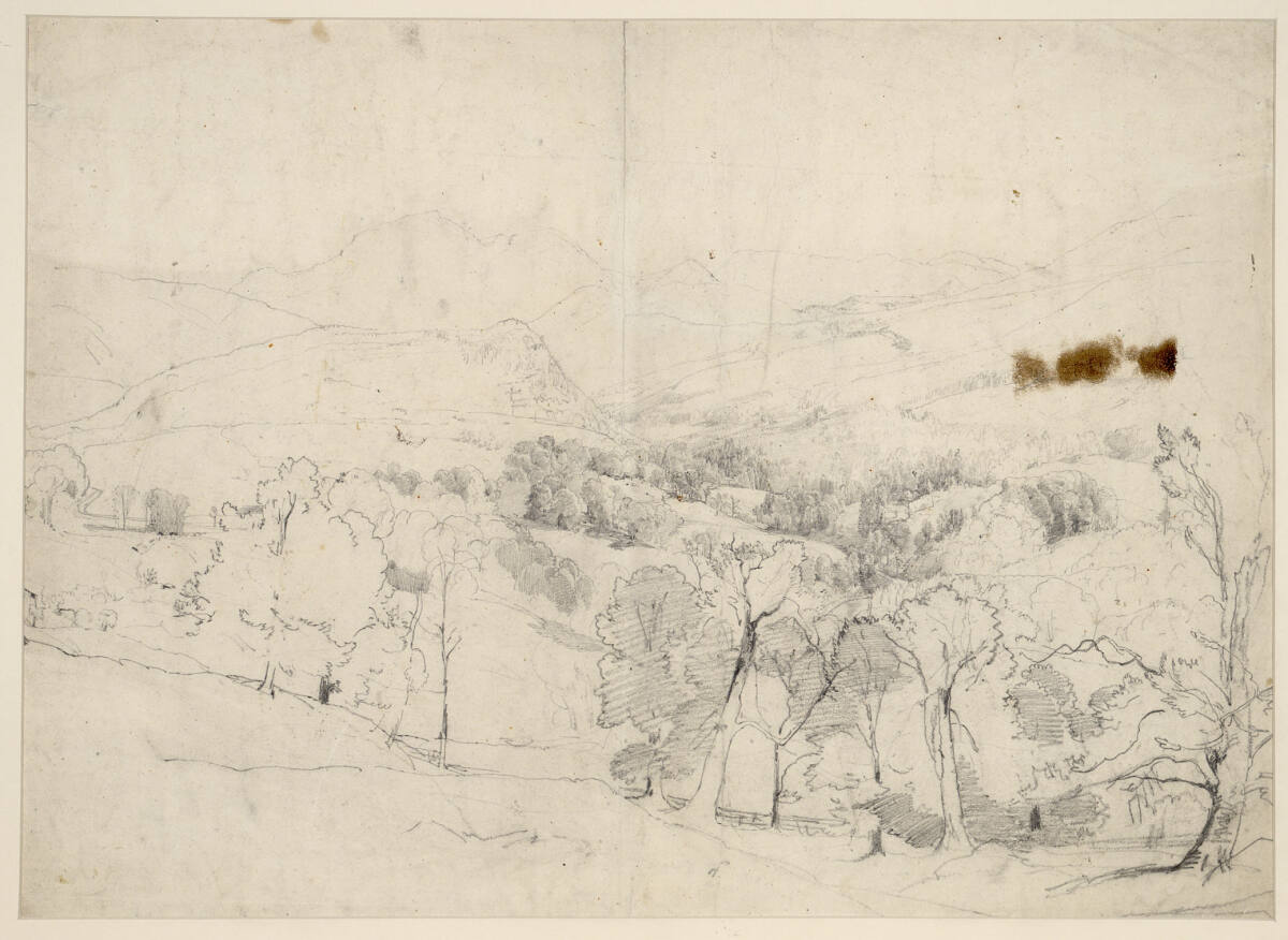 Voralpenlandschaft, Emil Jakob Schindler