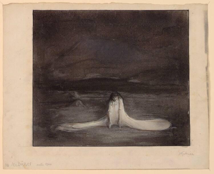 Alfred Kubin, Der Büsser, Inv. Nr.: 33220
