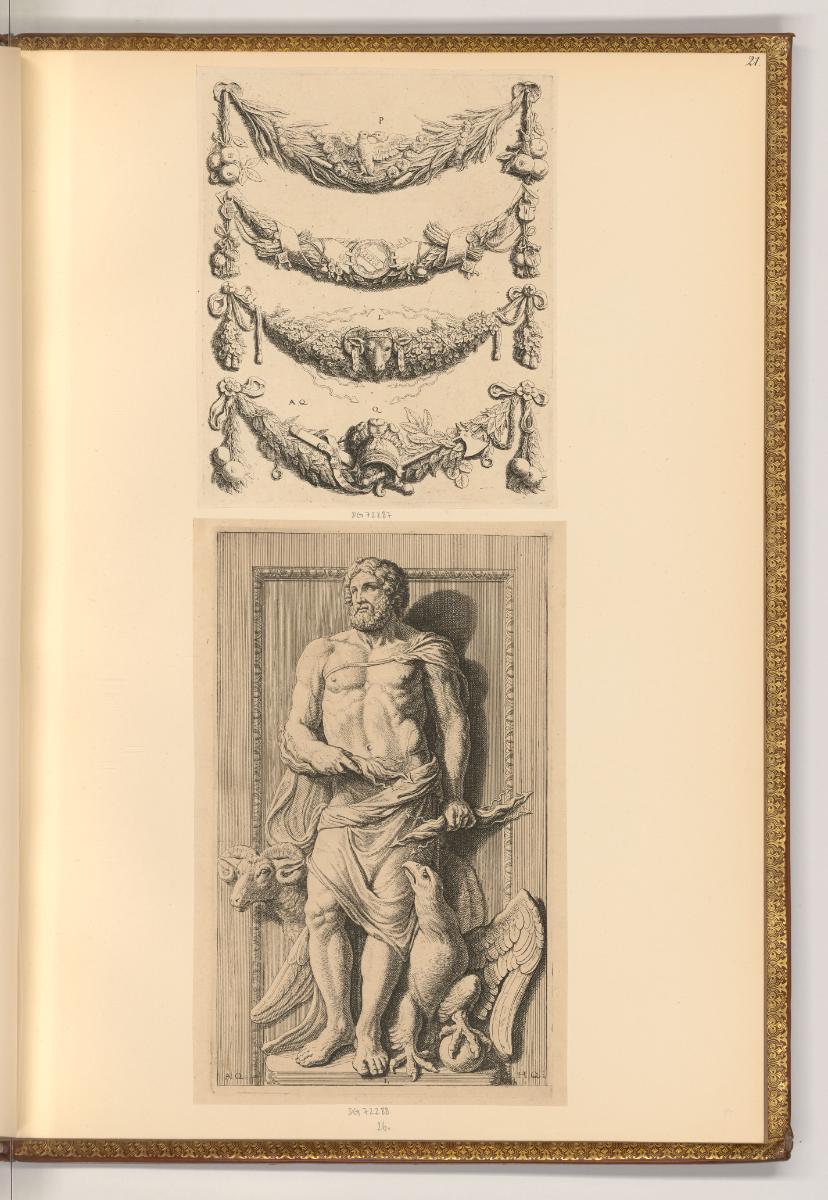 Erasme et Hubert Quellinus, Feston; Zeus, Inv. Nr.: Holland nach Sektionen III/13, H/III/13/21