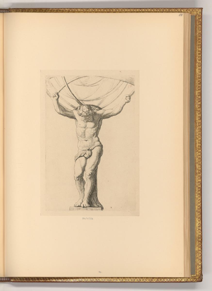 Erasme et Hubert Quellinus, Atlas trägt das Himmelsgewölbe, Inv. Nr.: Holland nach Sektionen II…