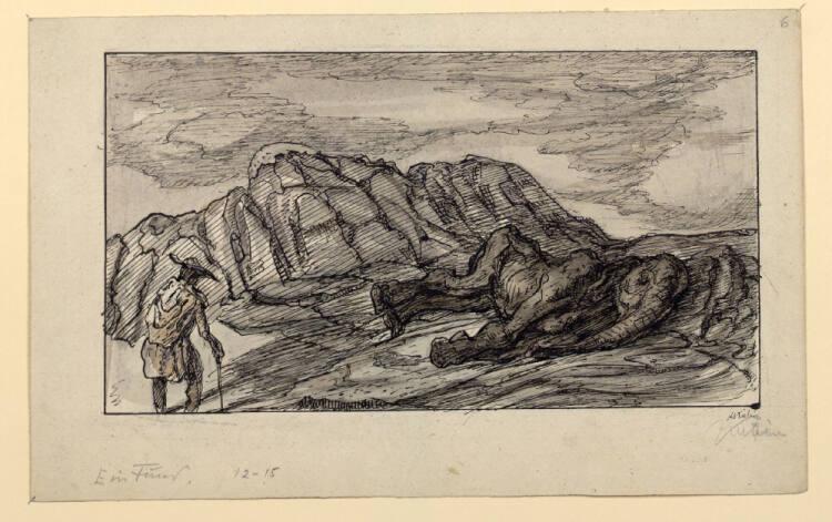 Alfred Kubin, Ein Fund, Inv. Nr.: 33416