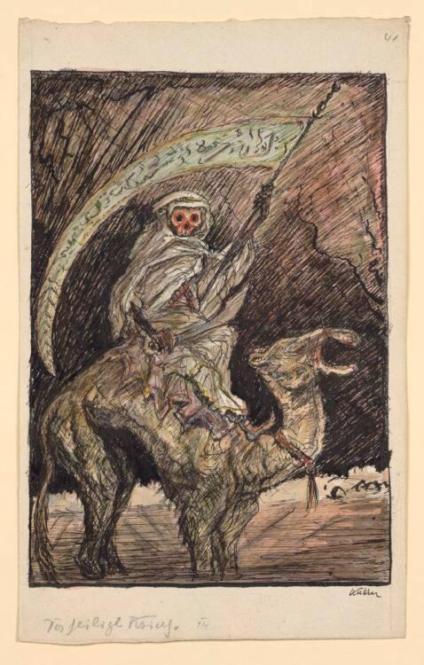 Alfred Kubin, Der heilige Krieg, Inv. Nr.: 33430