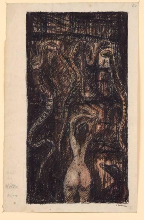Alfred Kubin, Aus der Hölle, Inv. Nr.: 33440