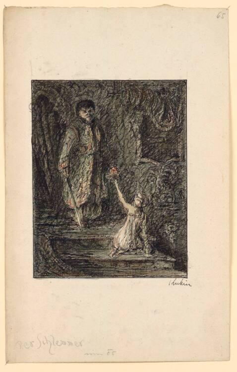 Alfred Kubin, Der Schlemmer, Inv. Nr.: 33441