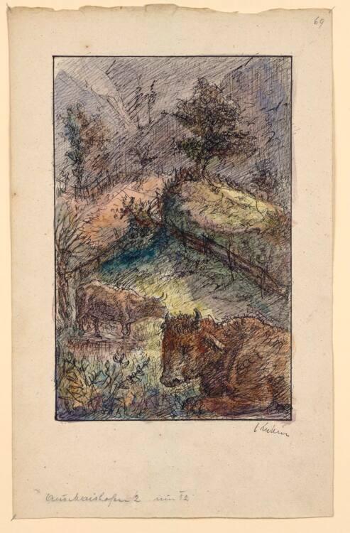 Alfred Kubin, Aus Maishofen /2, Inv. Nr.: 33443