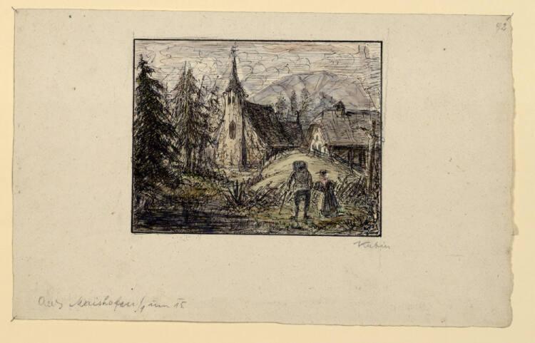 Alfred Kubin, Aus Maishofen/1, Inv. Nr.: 33454