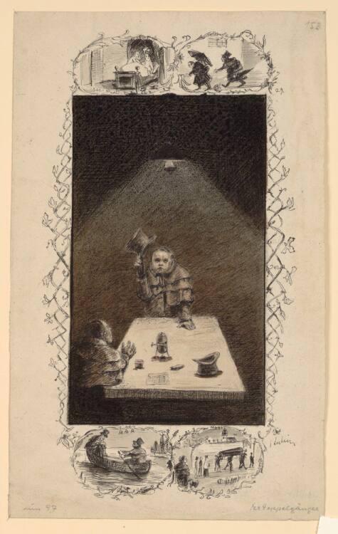 Alfred Kubin, Der Doppelgänger, Inv. Nr.: 33475