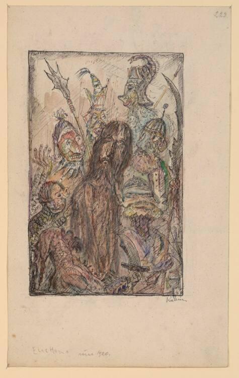 Alfred Kubin, Ecce homo, Inv. Nr.: 33535