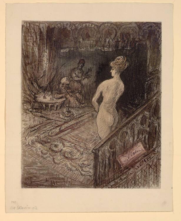 Alfred Kubin, Die Sklavin, Inv. Nr.: 33573