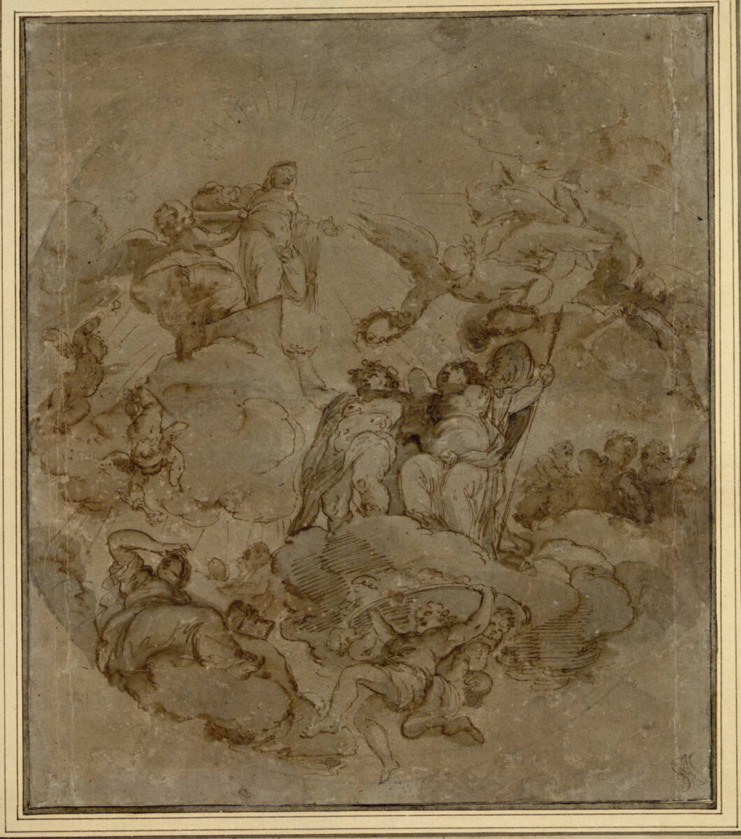 Die göttliche und die irdische Weisheit, Domenico Maria Canuti