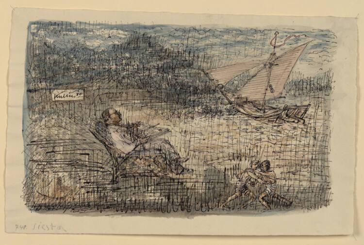 Alfred Kubin, Siesta, Inv. Nr.: 33755