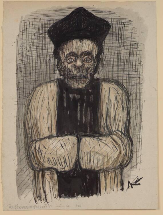 Alfred Kubin, Der Großinquisitor, Inv. Nr.: 33790