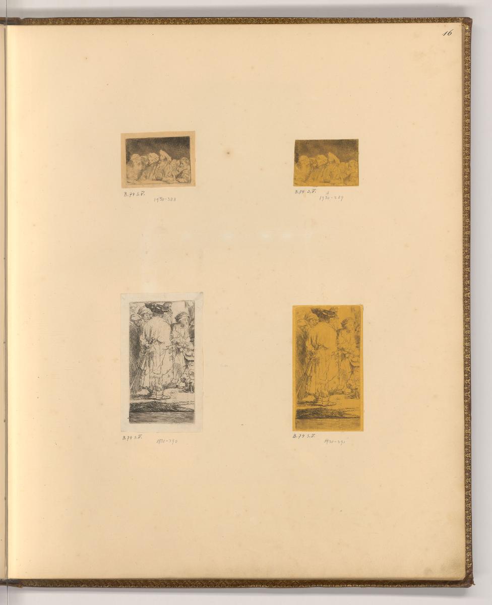 Oeuvre de Rembrandt, Vol. 1. Sujets de la Bible, Saints et Saintes, Das Hundertguldenblatt (Aus…