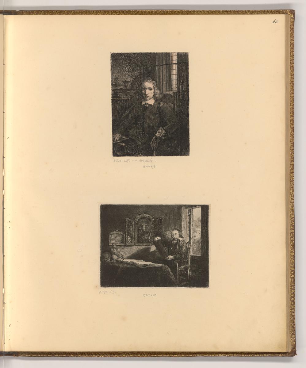 Oeuvre de Rembrandt, Vol. 1. Sujets de la Bible, Saints et Saintes, Porträt Jacob Haaringh; Abr…