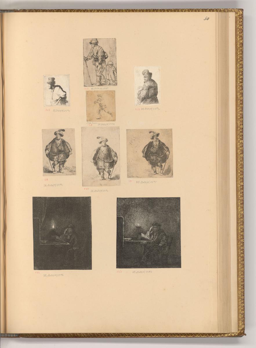 Oeuvre de Rembrandt Vol. IV. Pièces gravées dans le gout de Rembrandt par différens maitres ano…